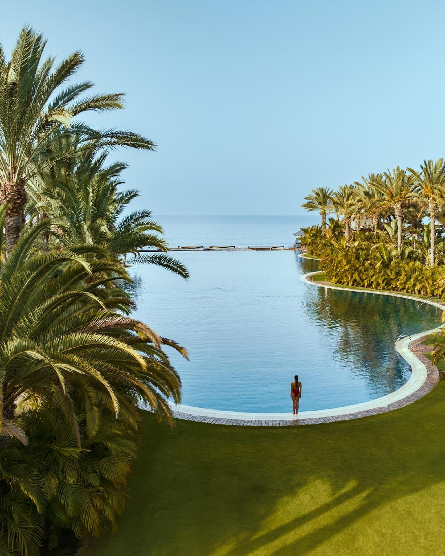 Lopesan Costa Meloneras Resort & Spa Luaran gambar The resort's lagoon